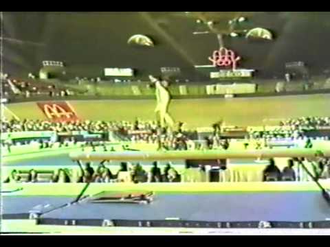 7th T CHN Yan Yanli BB - 1985 World Gymnastics Championships 9.025