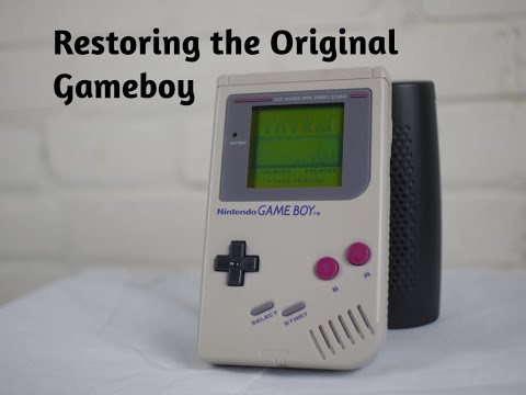 Restoring an Original Gameboy DMG-01 with Commentary and Smooth Jazz