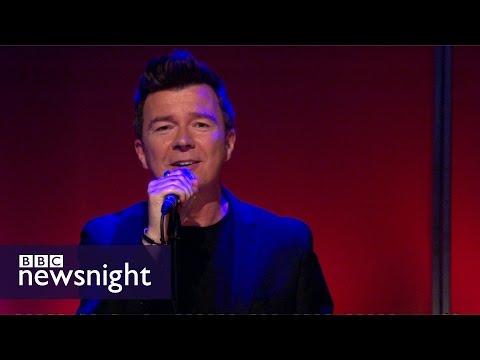 Proms Preview: Rick Astley LIVE - BBC Newsnight