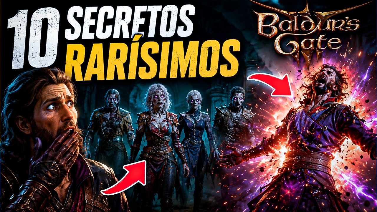 El 99,9% de Jugadores NUNCA ha Visto Estos Secretos de Baldur's Gate 3