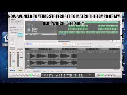 BEATS 101 - HOW TO SAMPLE : Time Stretch, Chop & Loop Samples In Logic Pro