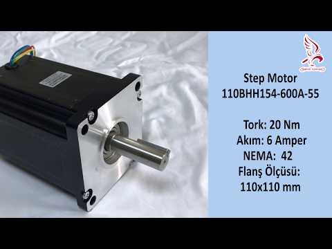 Nema 42 Step Motor 20 Nm - Video