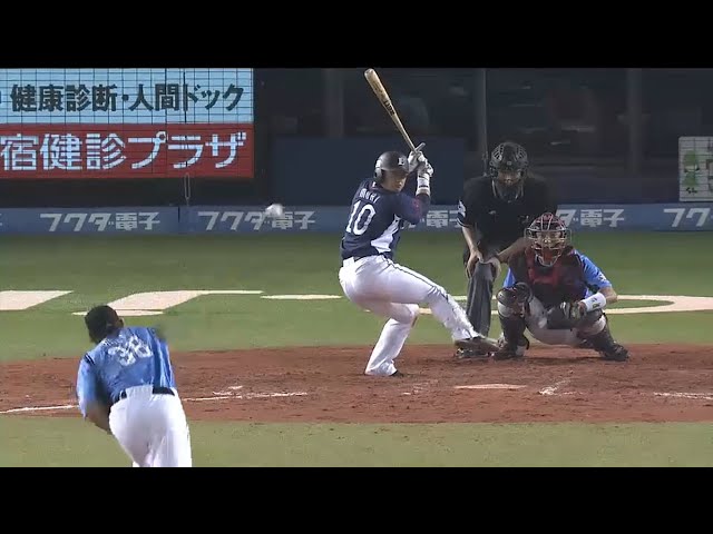 【7回表】初球打ちバックスクリーン弾!! ライオンズ・森が貴重な15号ソロ 2015/9/6 M-L