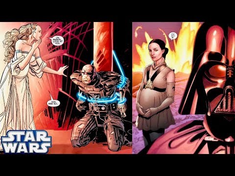 How Darth Vader Was Confronted by a Vision of Padme (Canon vs. Legends Series)
