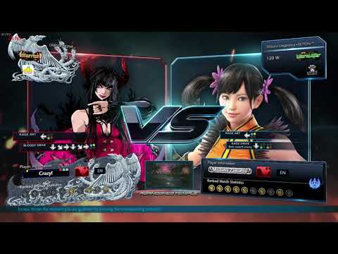 TEKKEN 7  CRAZYDONGPAR ELIZA VAMPIRA VS SKILLESS LANGONISA XIAOYU   SANITARY NAPKIN MATCH 3