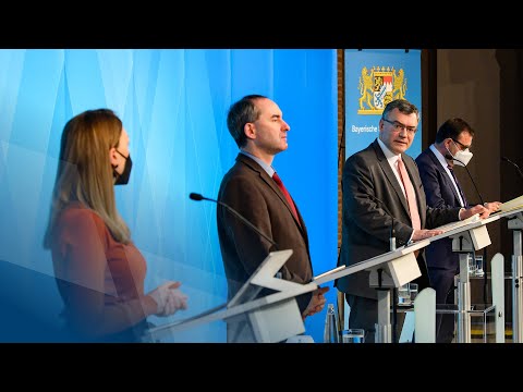 Pressekonferenz nach der Kabinettssitzung (7. Dezember 2021) - Bayern