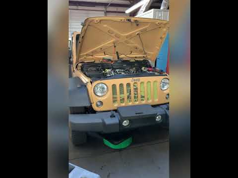 2014 Jeep Wrangler - Oil Leak Repair