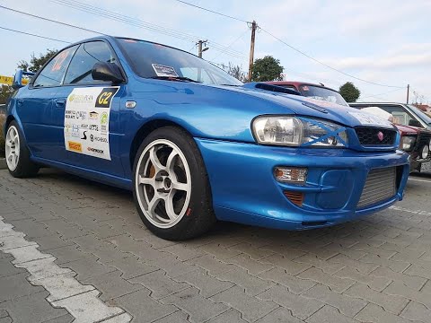 Subaru Impreza GC8 RabócsiRing 2021.10.22  Tóth - Tóth-Leba / Rally CLASSIC / (Belső)