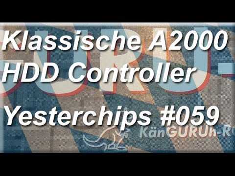 MIGs Yesterchips - Folge #059 Klassische Festplattencontroller für den Amiga 2000