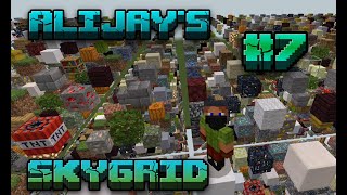 AliJays Minecraft Skygrid; Episode 7; LEAF BLOCKS?!