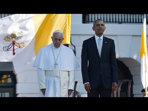 Pope Francis: U.S. 'largely built' by immigrants Video