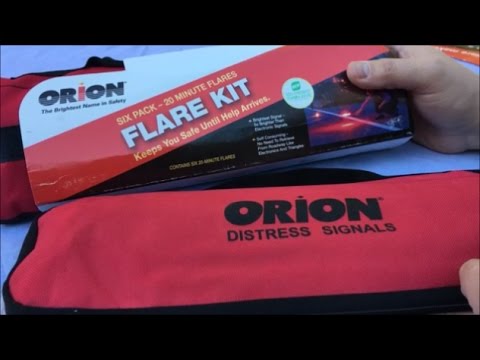 Orion Safety -- Road Flare Kit
