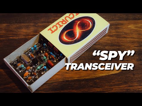 "SPY" Matchbox Transceiver With Three Transistors