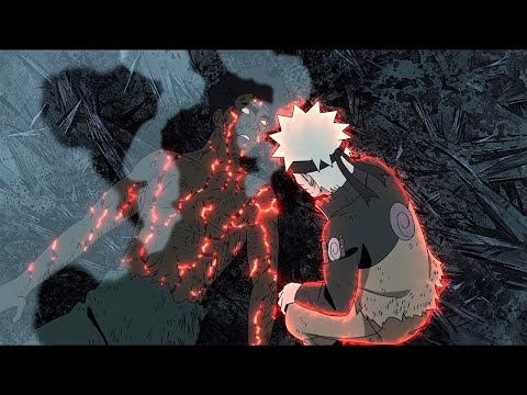 Naruto Saves Guy from Death and Fights Madara #naruto