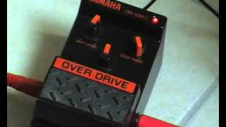 Video thumbnail for Demo Yamaha  OD 10 MII Over Drive by yococ14