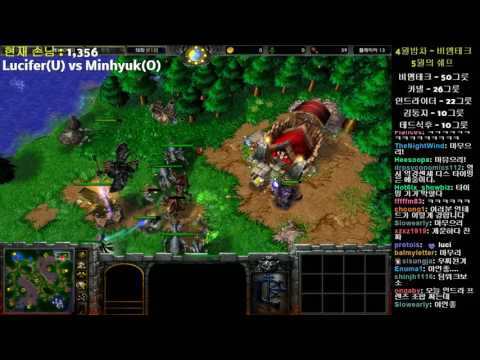 워크3 인컵 38회차 8강 Lucifer vs Minhyuk