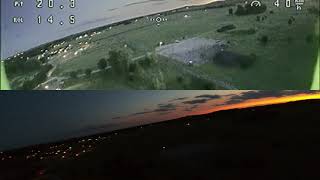 Testing Caddx Ratel 2 FPV camera in low light performance in the AOS Falcon 7