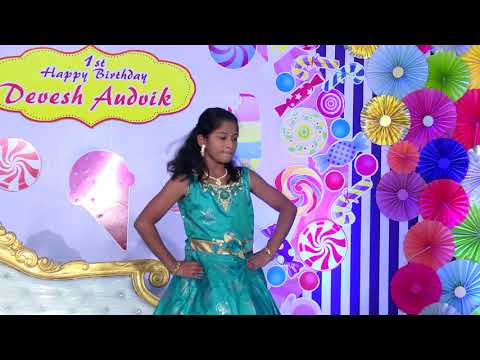 Lahari dance performance - Devesh Audvik first birthday