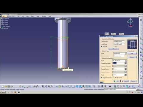 TutorialCAD.Net: Membuat Baut Hexagon Socket Head Cap 