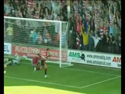 Scunthorpe 2 - 2 Doncaster, 26/09/2009, Billy Sharp goal