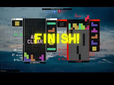 Tetra League U rank 7 vs 2