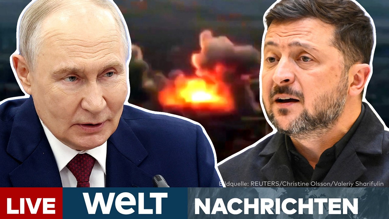 PUTINS KRIEG: Stillstand auf dem Schlachtfeld - Jetzt attackieren Ukrainer wieder Öldepots | LIVE