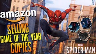 AMAZON SELLING SPIDER-MAN PS4  GAME OF THE YEAR COPIES