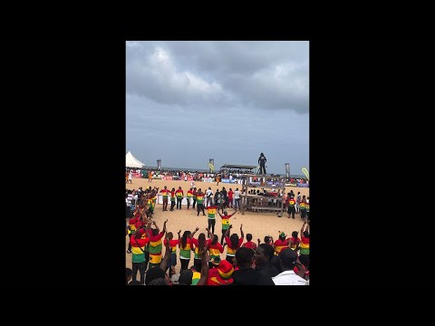 Ghana v Ivory Coast beach soccer 2024 Qualification Games #shortsfeed #football #caf