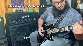 Video thumbnail for Laney LX120RH + Laney LX412A (Shure SM57) by Santiago Moreno
