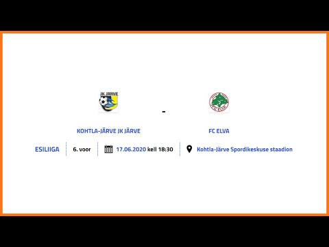 KOHTLA-JÄRVE JK JÄRVE - FC ELVA ESILIIGA 6. voor