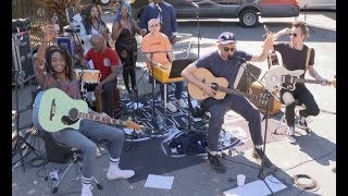 EXCLUSIVE: Gorillaz Street Performance of &quot;Humility&quot;