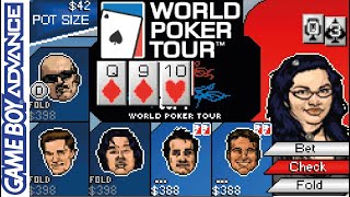 World Poker Tour GBA - C&M Playthrough