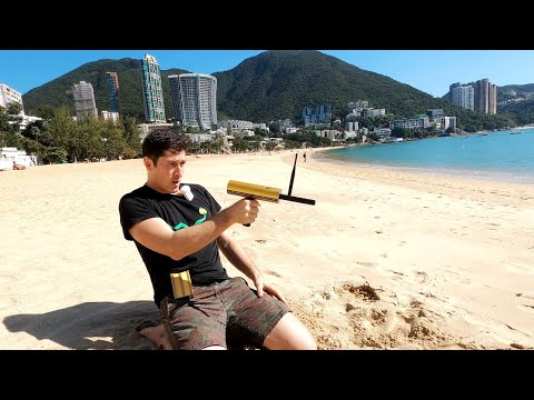 I tested the "LONG RANGE METAL DETECTOR" - YOU WON'T BELIEVE the RESULT!