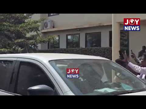 Watch as Salomey Awiti Baffoe leaves the court premises after being granted GH¢100,000 bail.