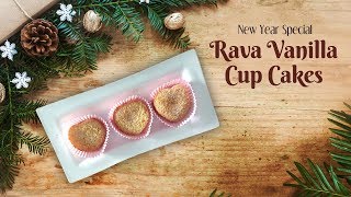 Rava Vanilla Cupcake | New Year Special | Diabetic Treats  | Dr.Roshani Gadge