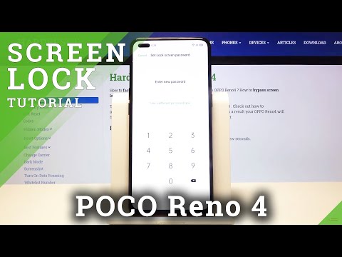 How to Change Lock Method in OPPO Reno 4 - Screen Lock Settings