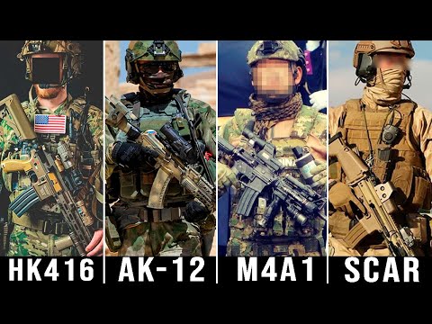 12 Rifles Used by Elite Special Forces 🏴‍☠️ (Tier 1/Level 1)