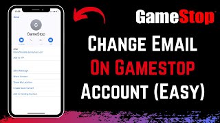 How to Change Email on Gamestop Account !