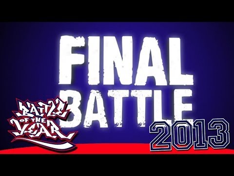 BOTY 2013 FINAL - FUSION MC (KOREA) VS THE RUGGEDS (NETHERLANDS) [BOTY TV]