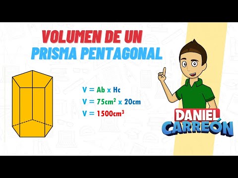 VOLUME OF A PENTAGONAL FIRST SUPER EASY - For beginners
