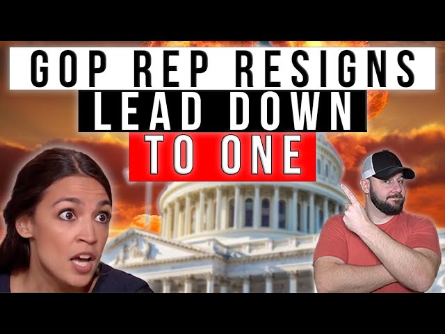BREAKING: GOP Rep RESIGNS & House Lead FALLS TO ONE VOTE | Veto Override | Senate Kills ATF CUTS...
