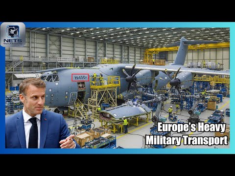 How Europe Builds the A400M Atlas: From Factory Floor to Strategic Airlift Giant