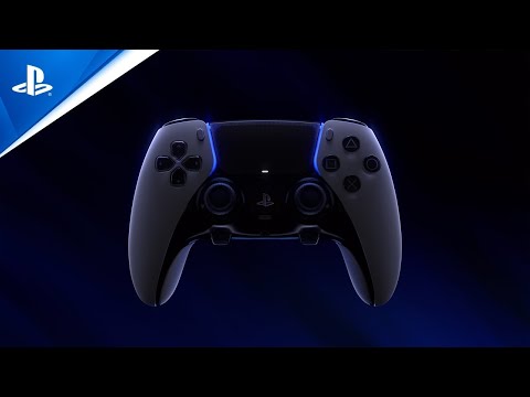 Sony Playstation 5 DualSense Edge Wireless Controller V1 Weiß/Schwarz video preview