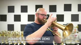 Video thumbnail for Pre-Owned Adams F2  Flugelhorn Demonstration by Jon Kratzer by Austin Custom Brass