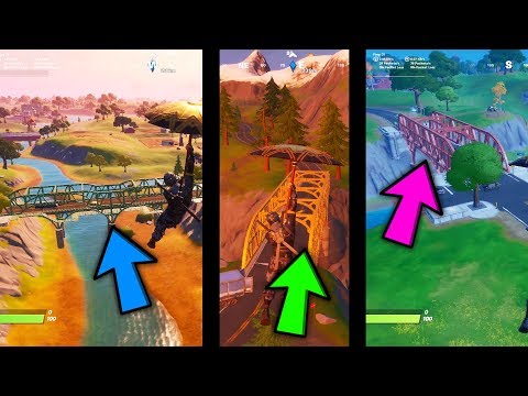 Embrace the rainbow by visiting the Red, Yellow, Green, Blue, and Purple Steel Bridges