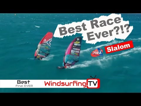The BEST Slalom Race EVER??? - Windsurfing