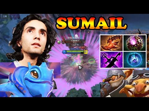 SUMAIL TANKY PUCK HARD GAME VS SNEAKY TECHIES MINES EVERYWHERE | DOTA2ORBS