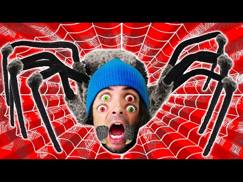 Giant Spiders in RAD DAD's Home!