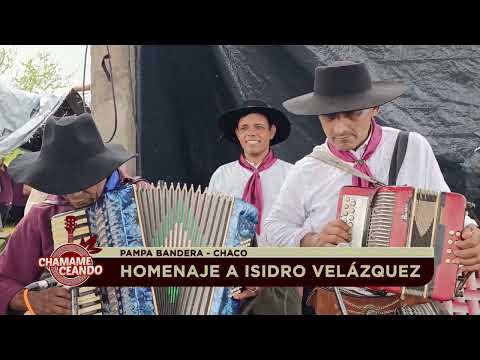 Pampa Bandera y Fiesta en Recordatorio a Isidro Velzáquez