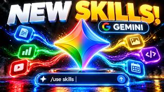NEW Google Gemini Skills Update is a Game Changer! 🤯
